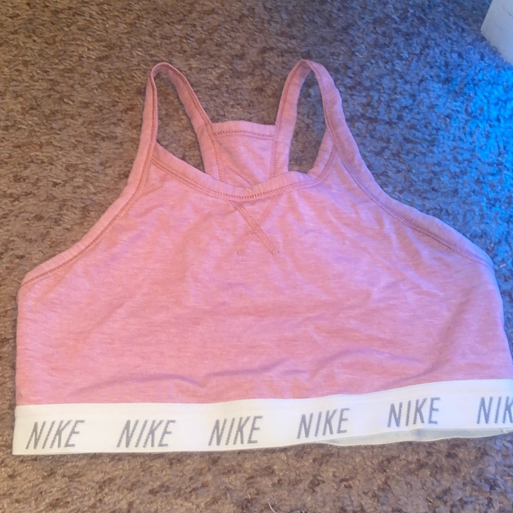 Pink Nike Sports Bra.